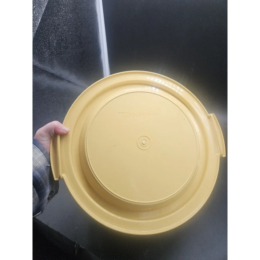 Tupperware 719-1 Pie Keeper Carrier ~ GOOD USED CONDITION
